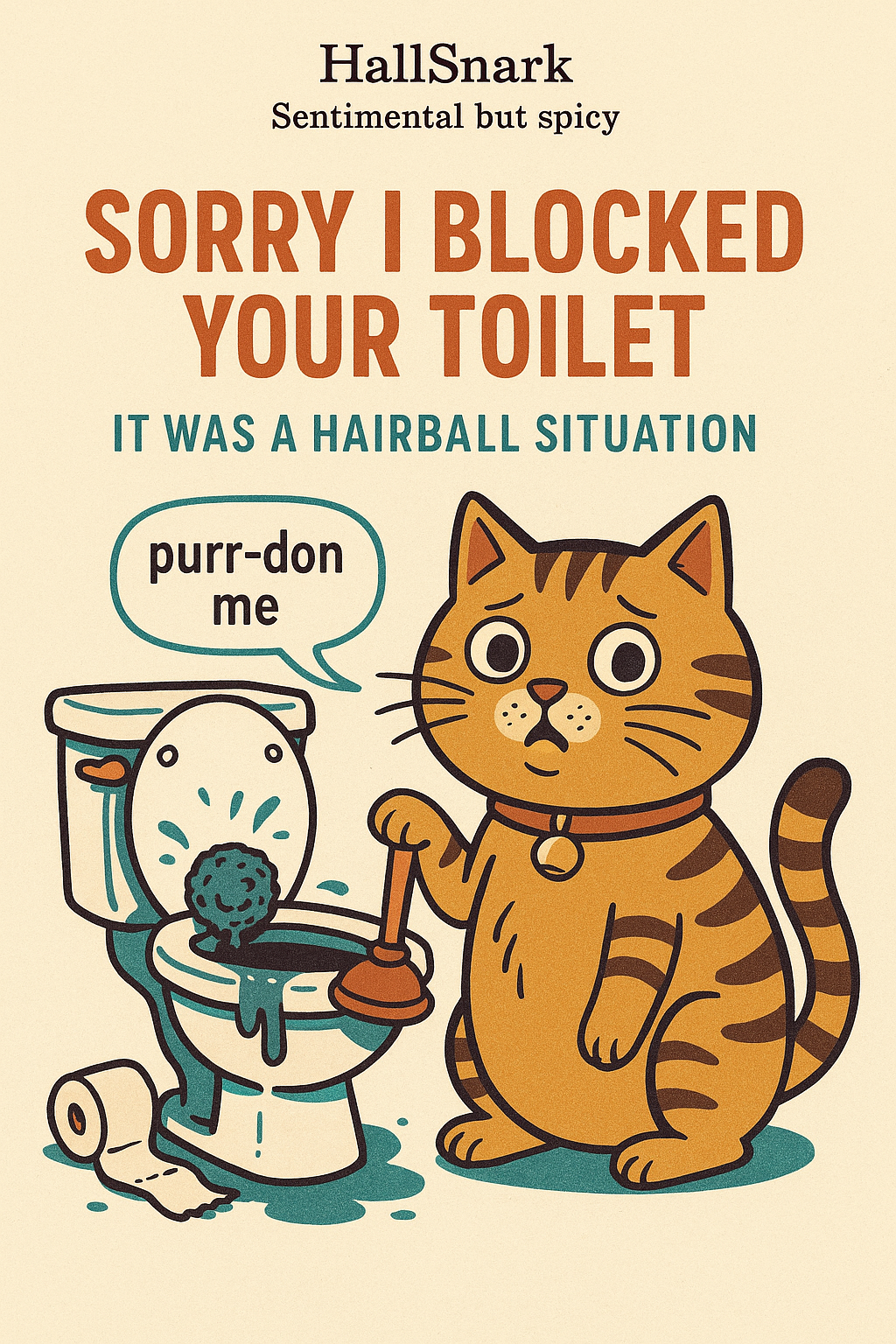 Sorry I Blocked Your Toilet